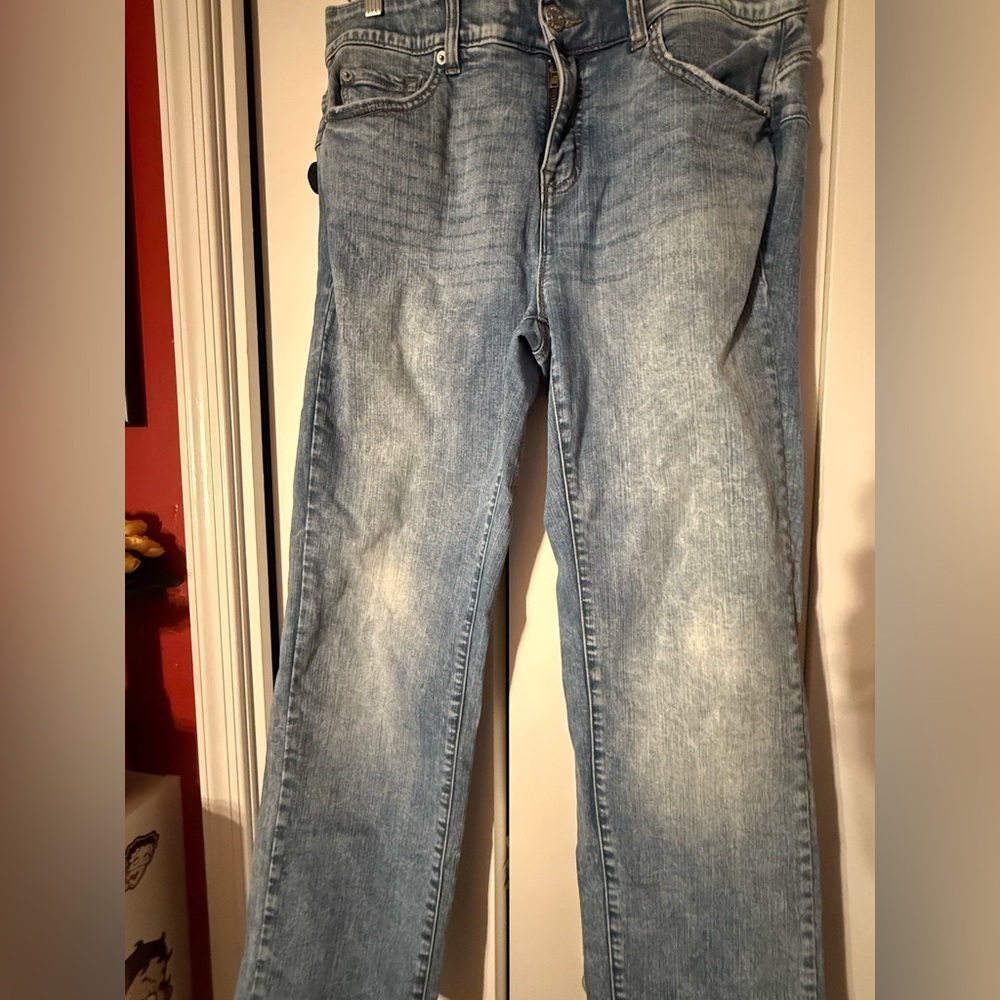 Torrid Women's Light Blue Straight Leg Jeans - Picture 8 of 15